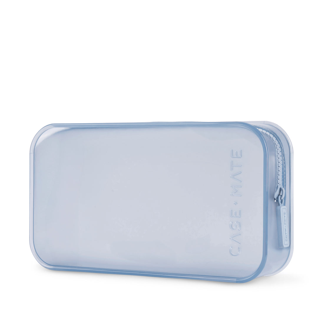Jelly Makeup Bag - Carolina Blue