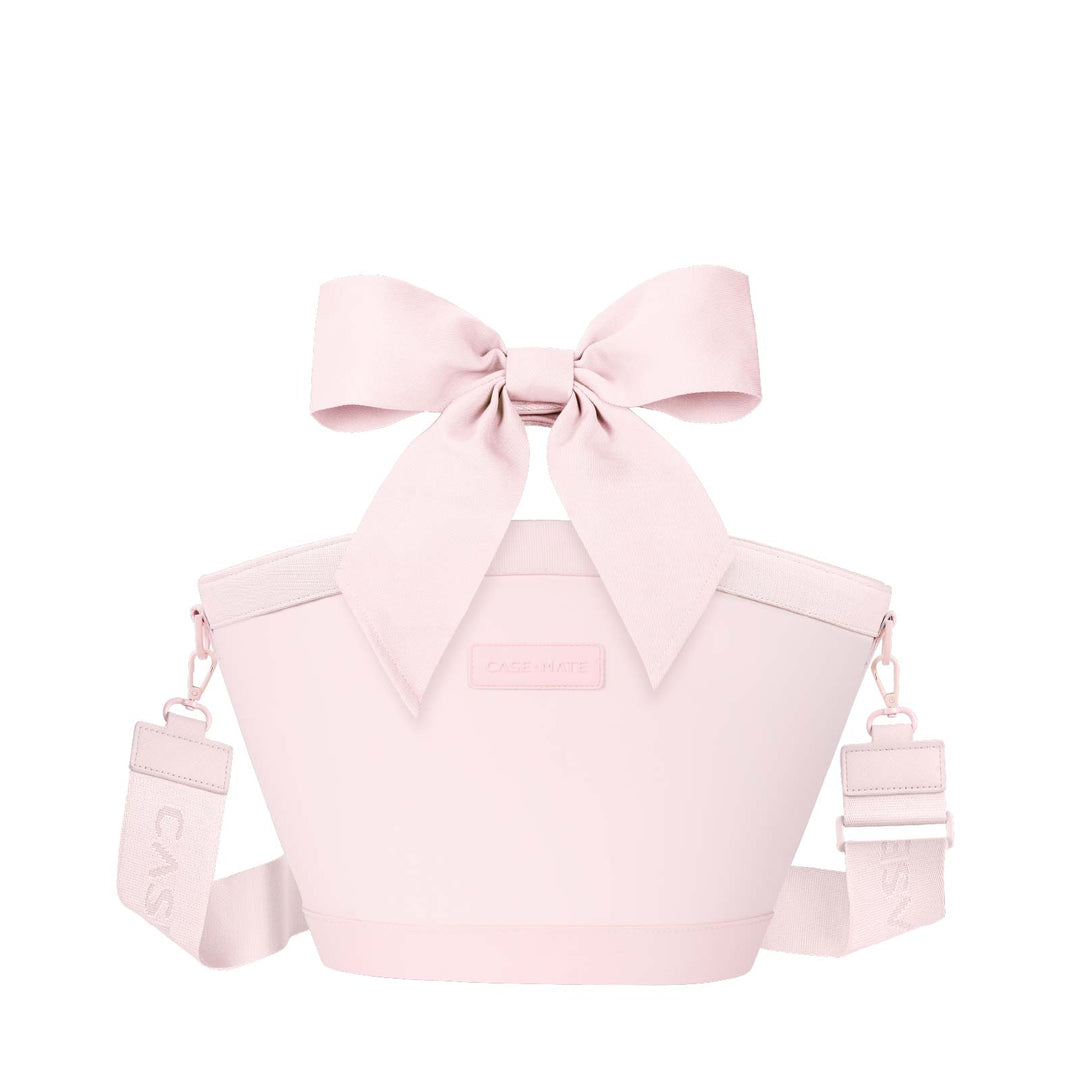 Case-Mate 7L Jelly Cooler Tote - Ballet Pink Bow