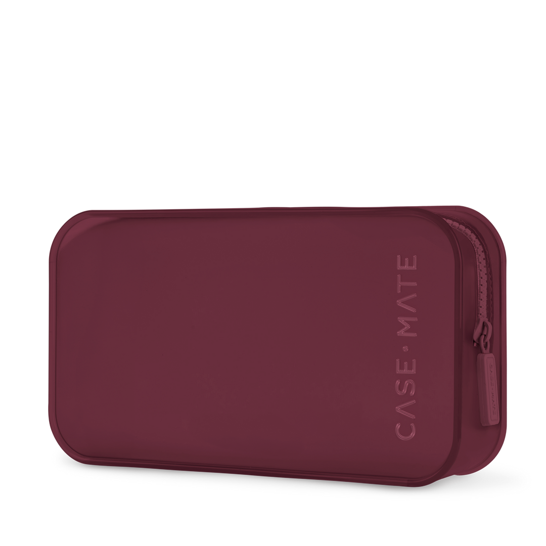 Jelly Makeup Bag - Mulberry