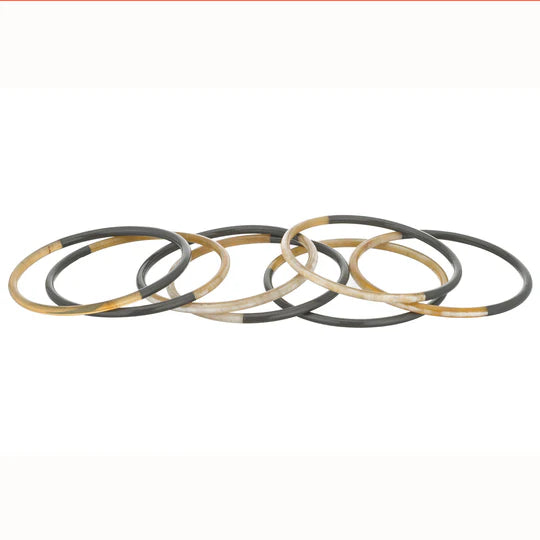 Single Natural Horn Bangle