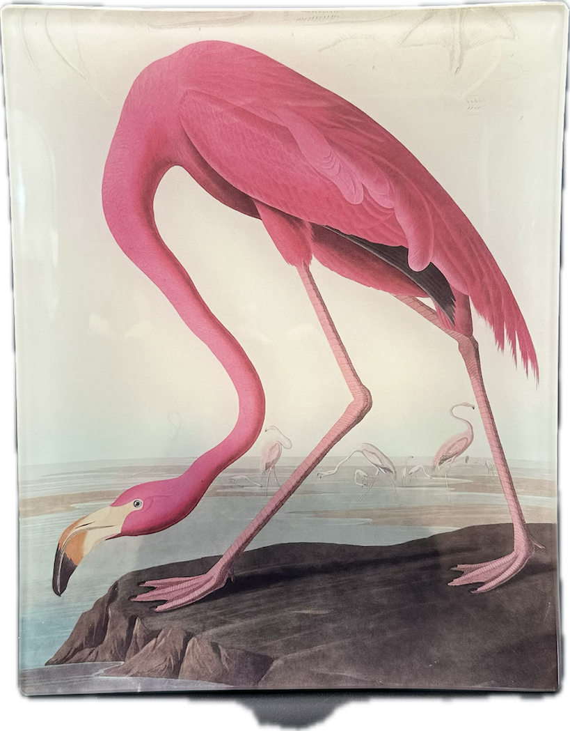Pink Flamingo Plate
