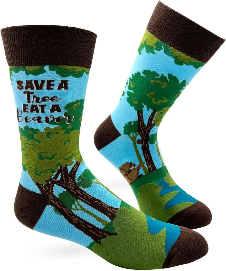 Eat a Beaver Socks