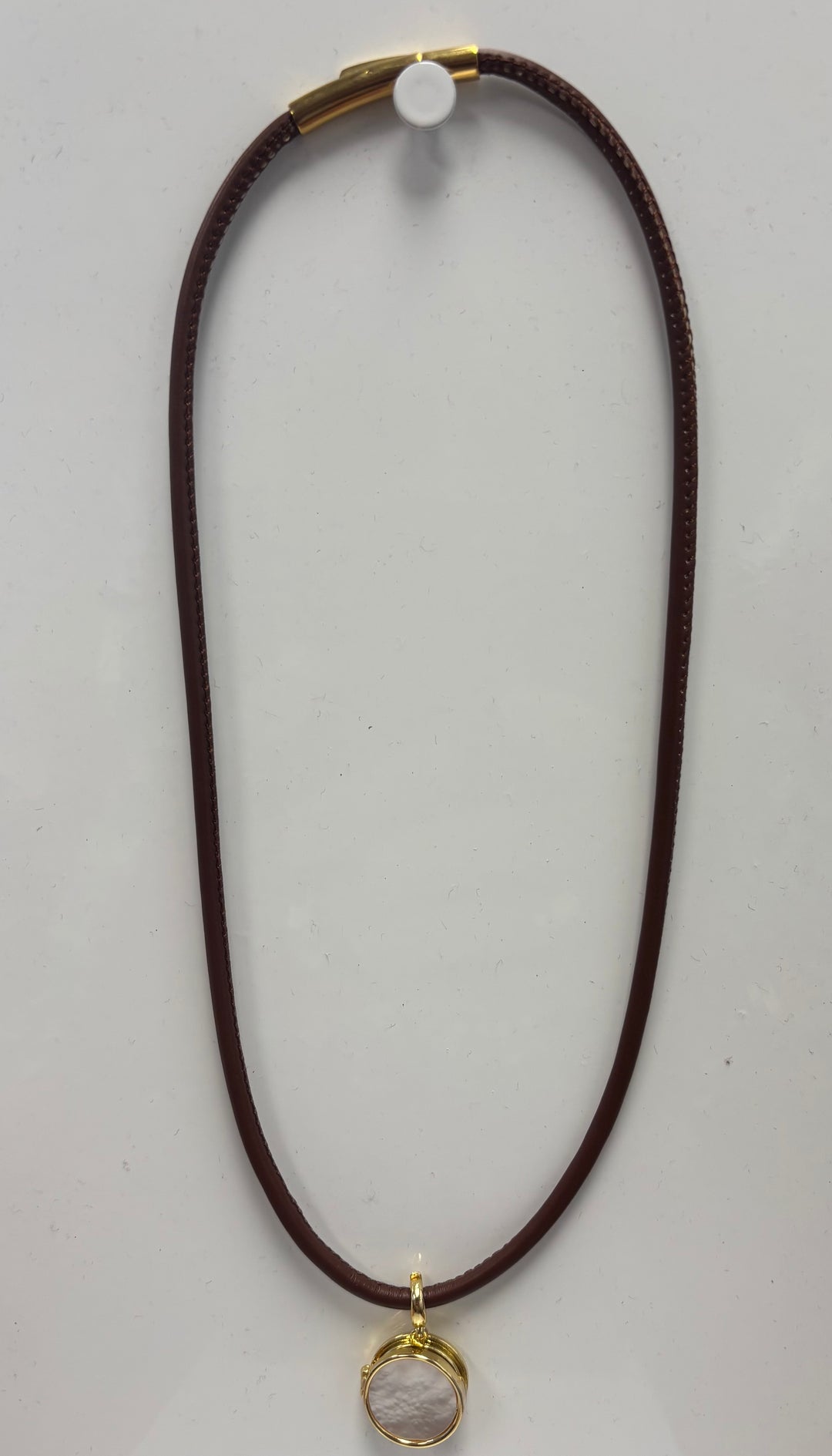 Vegan Leather Necklace