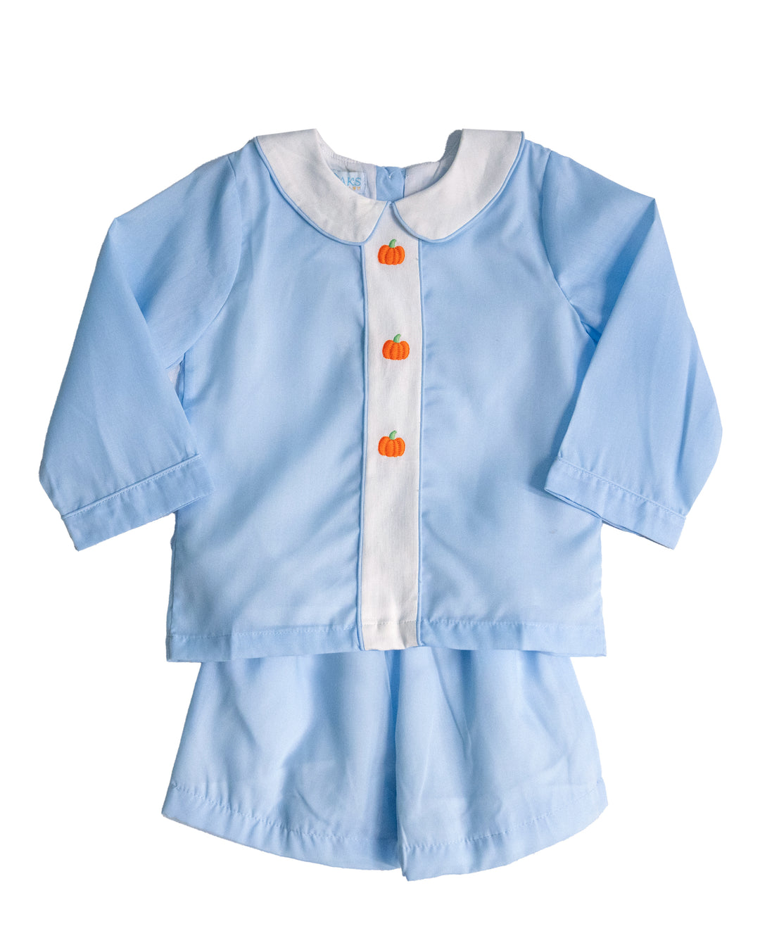 Timothy Blue Pumpkin Short Set