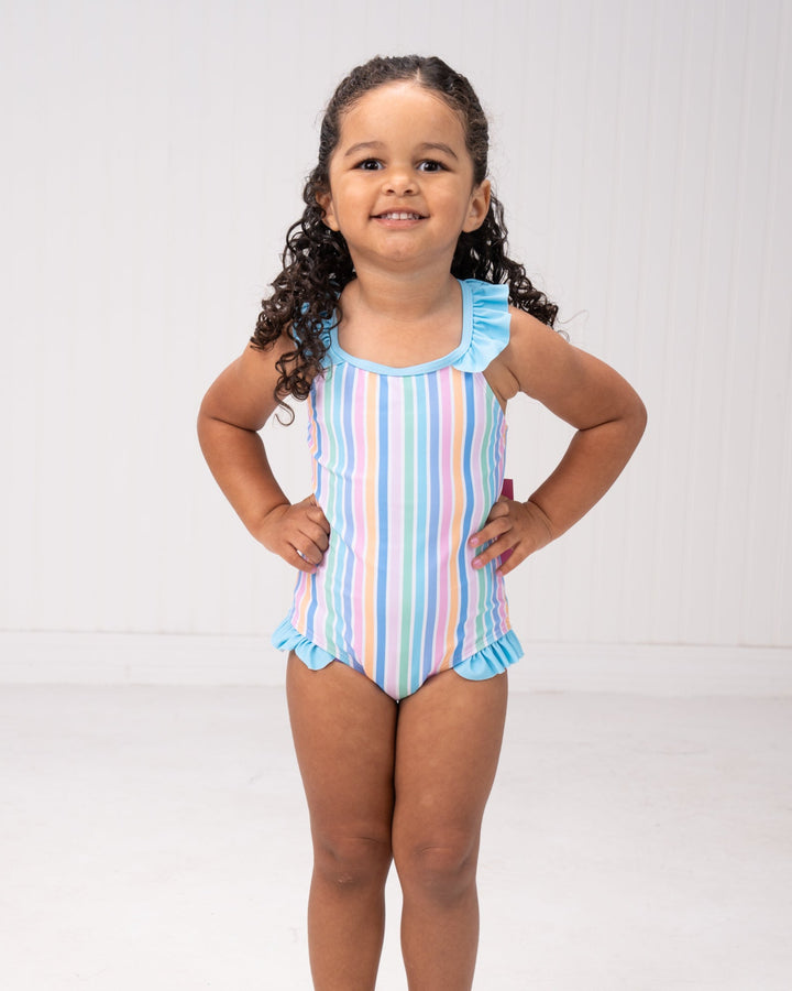 Alys Pretty Stripe One Piece Swimsuit