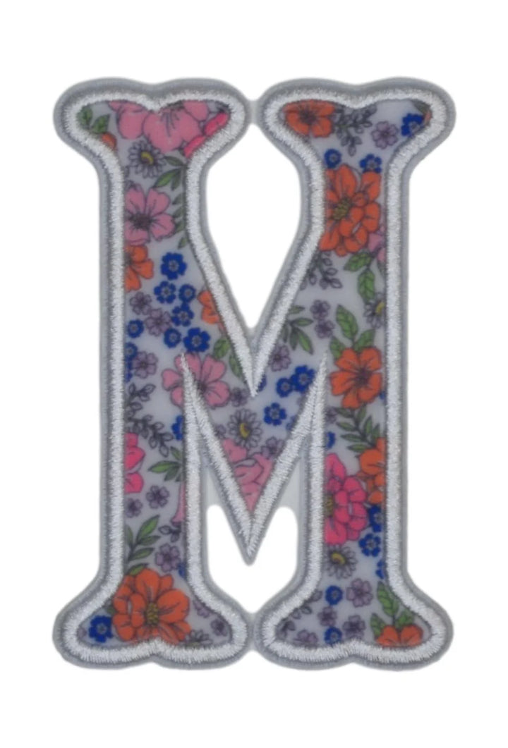 LETTER APPLIQUÉS-M