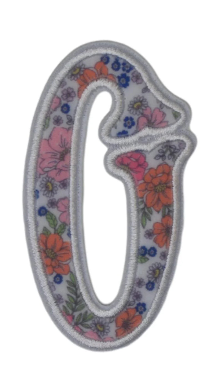 LETTER APPLIQUÉS-O