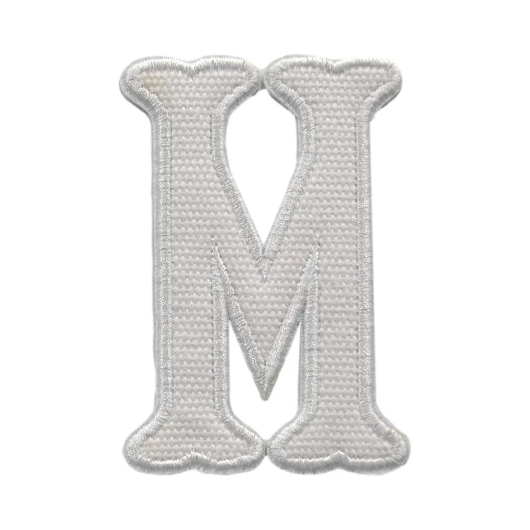 LETTER APPLIQUÉS-M