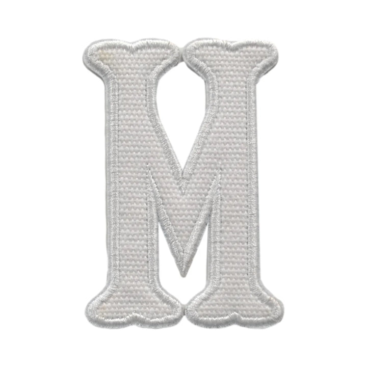 LETTER APPLIQUÉS-M