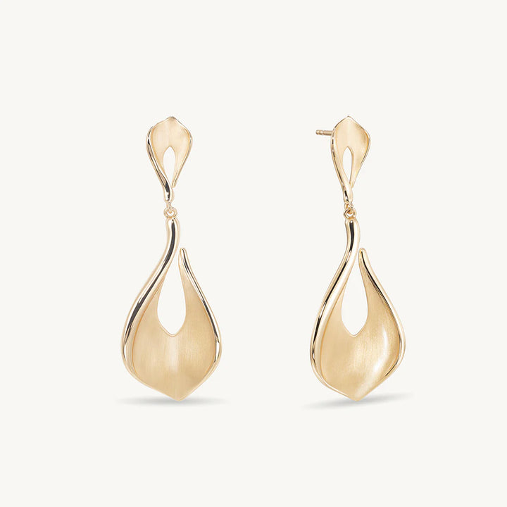 Lanta Drop Earrings - Gold