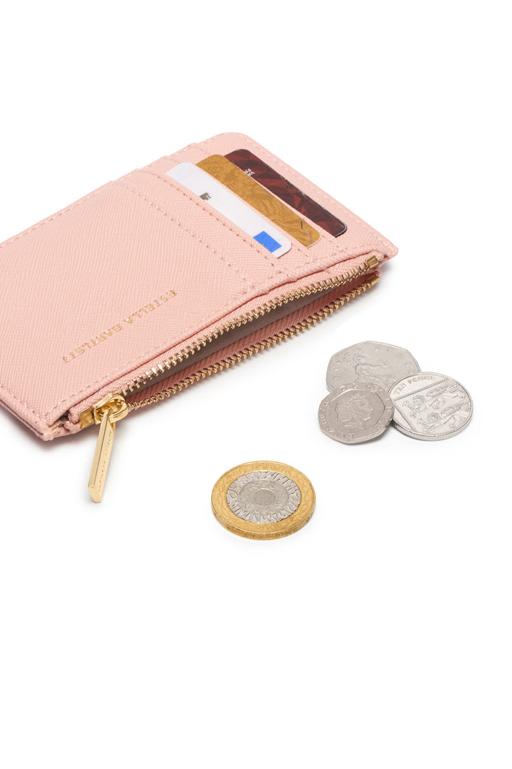Card Purse - Blush - Saffiano