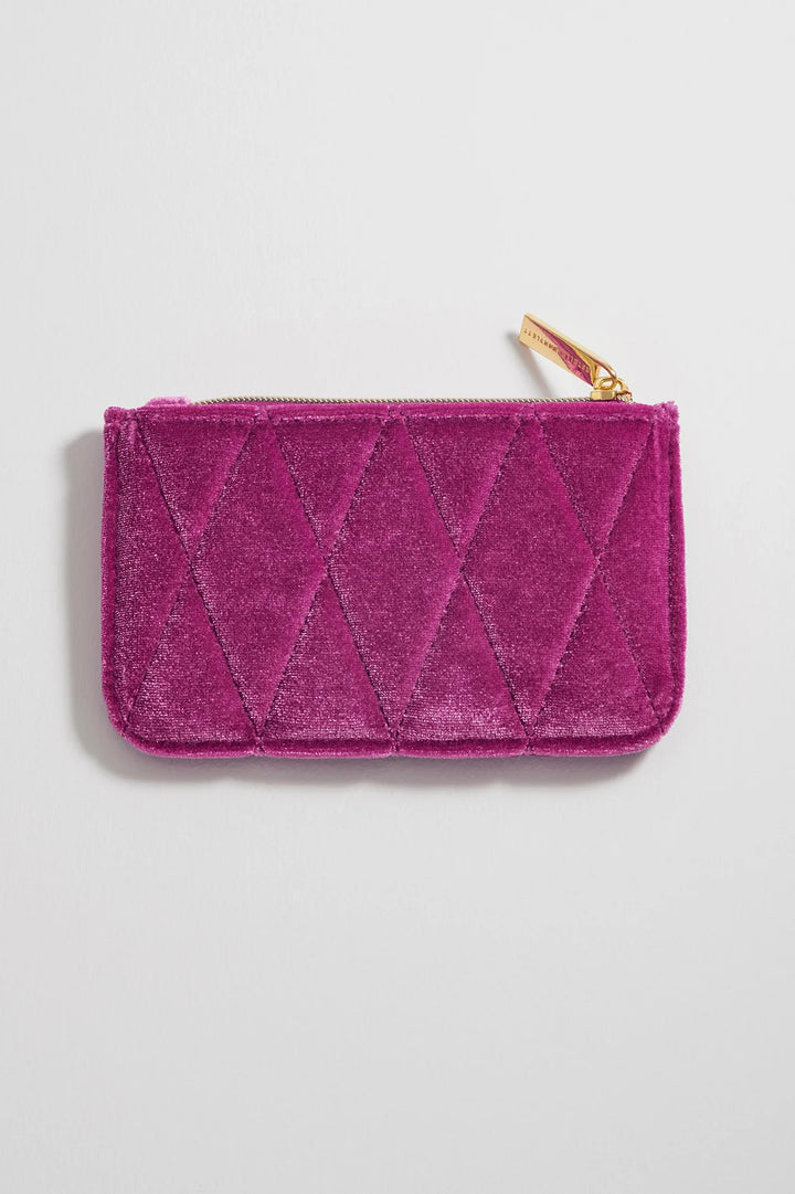 Quilted Card Purse - Pink