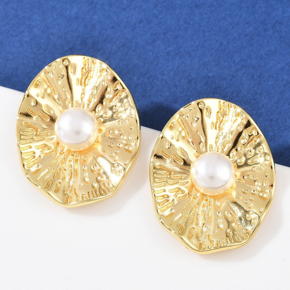 Statement earrings Real 18K Gold Plated