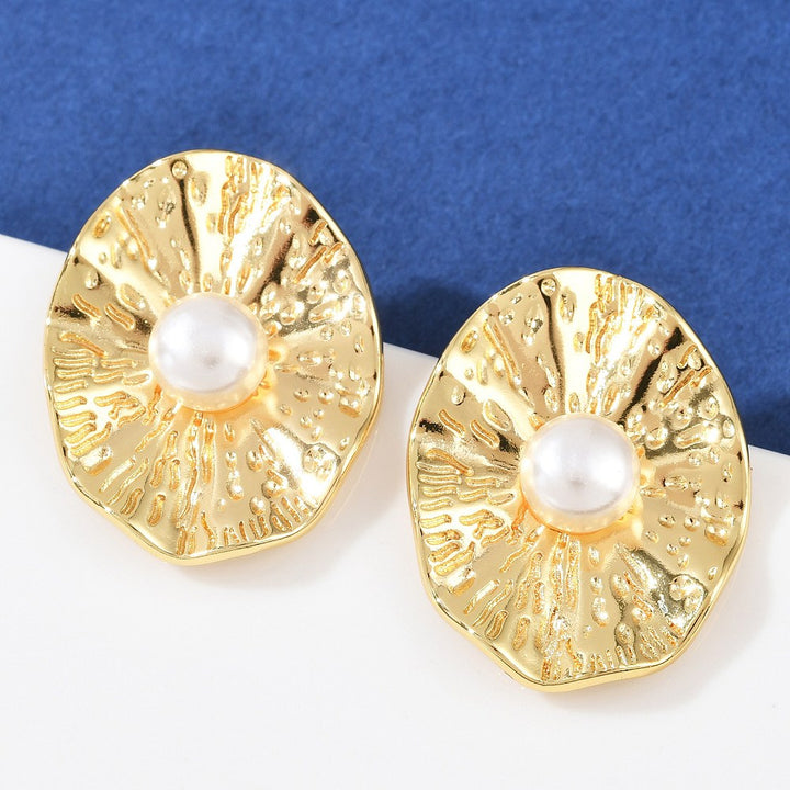 Statement earrings Real 18K Gold Plated