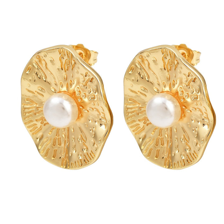 Statement earrings Real 18K Gold Plated