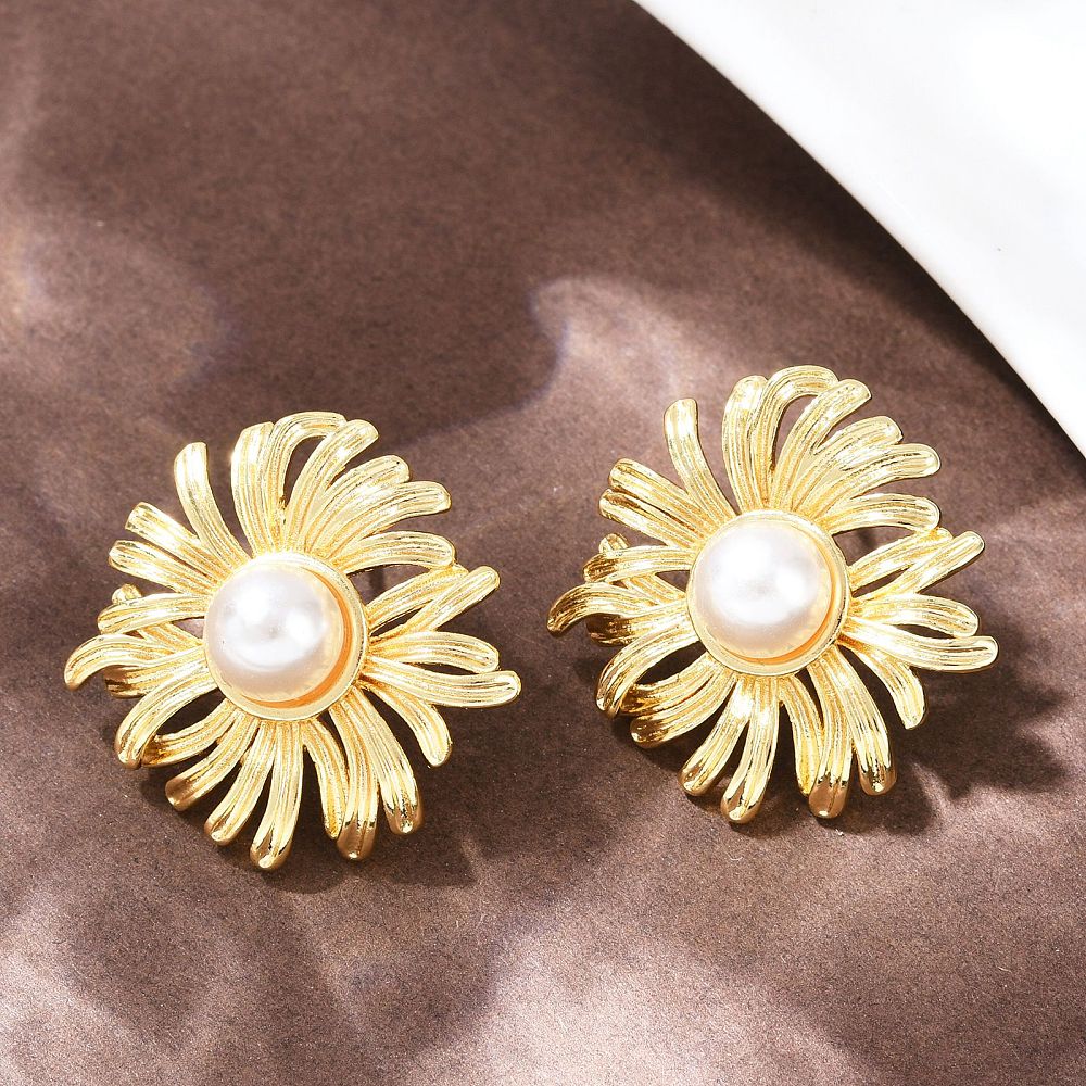 Statement earrings Real 18K Gold Plated