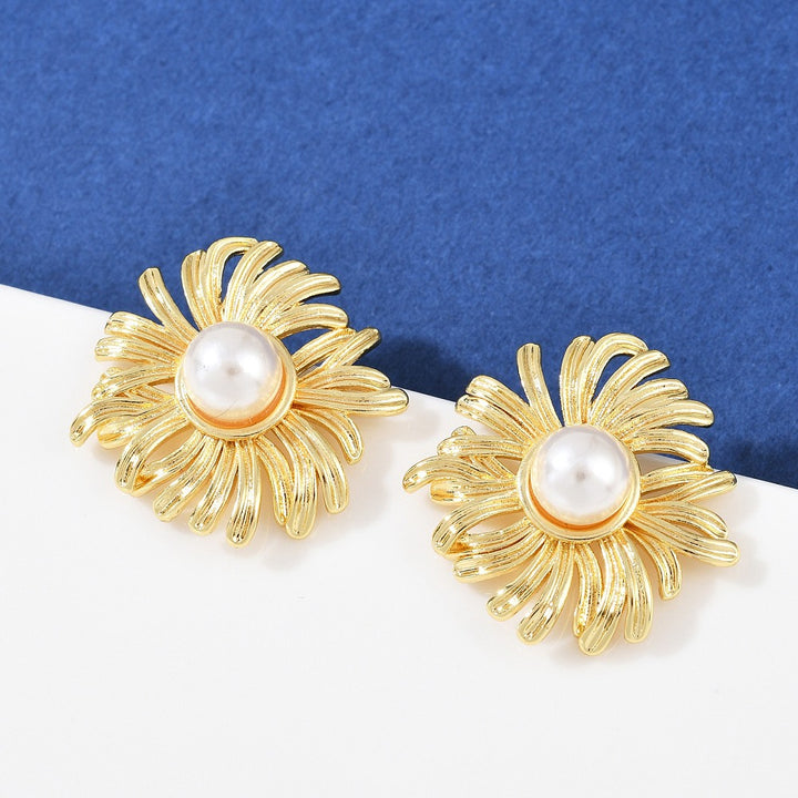 Statement earrings Real 18K Gold Plated