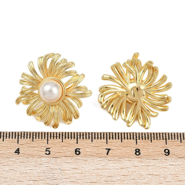Statement earrings Real 18K Gold Plated