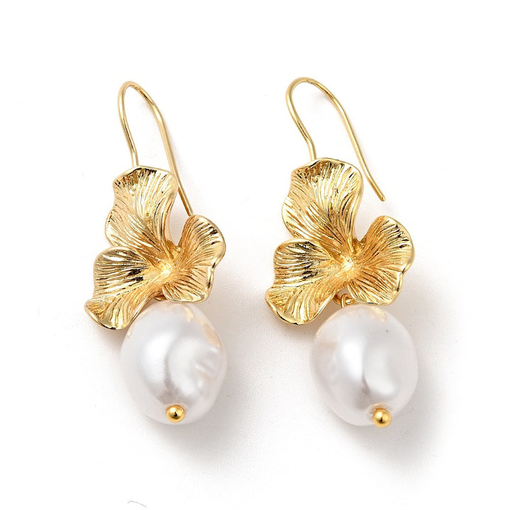 Statement earrings Real 18K Gold Plated