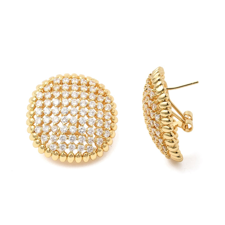 Statement earrings Real 18K Gold Plated