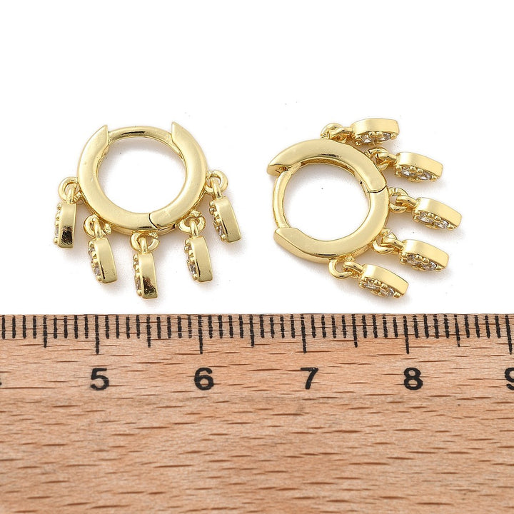 Earring Huggie Real 18K plated