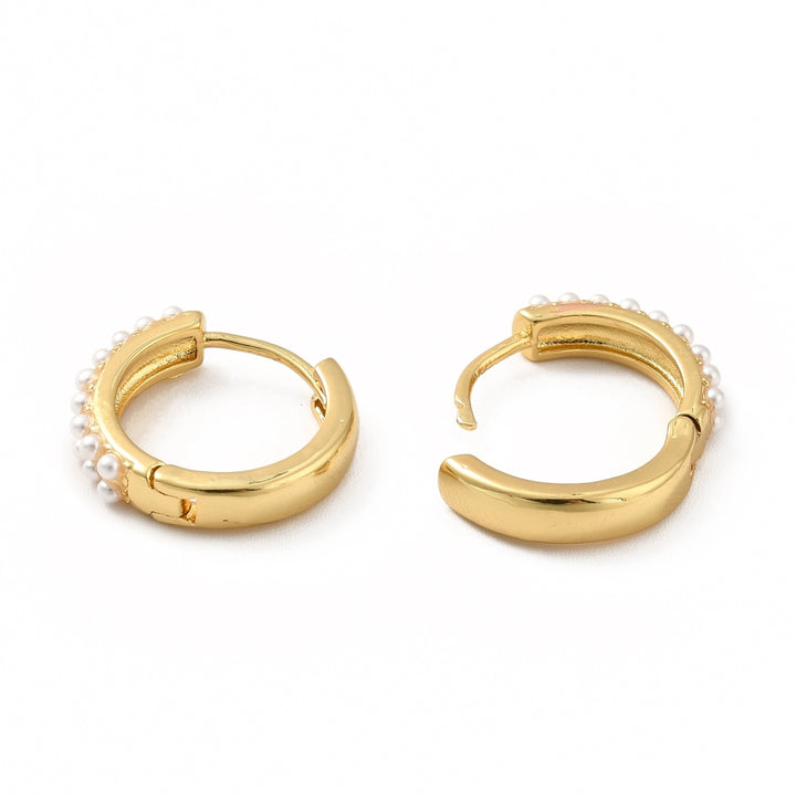 Earring Huggie Real 18K plated