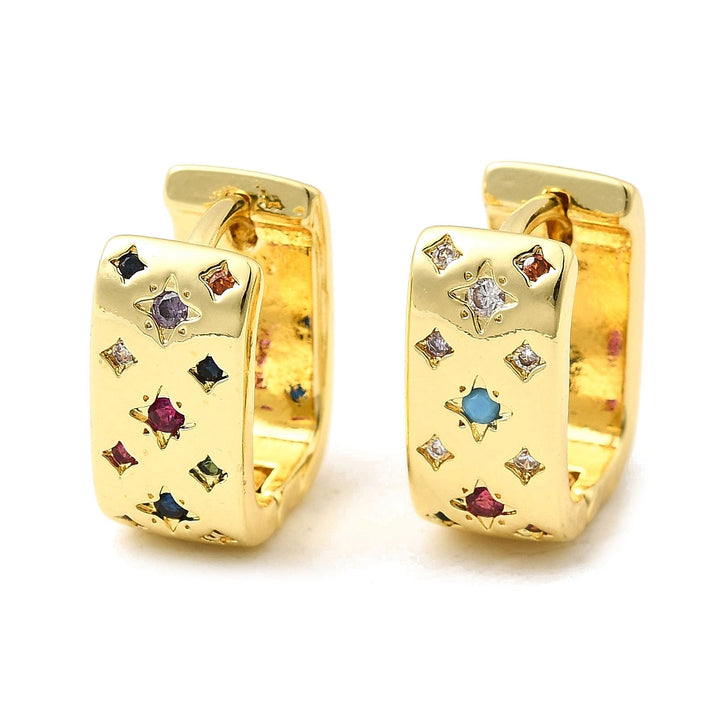 Kennedy Collective Earrings Real 18K gold plated
