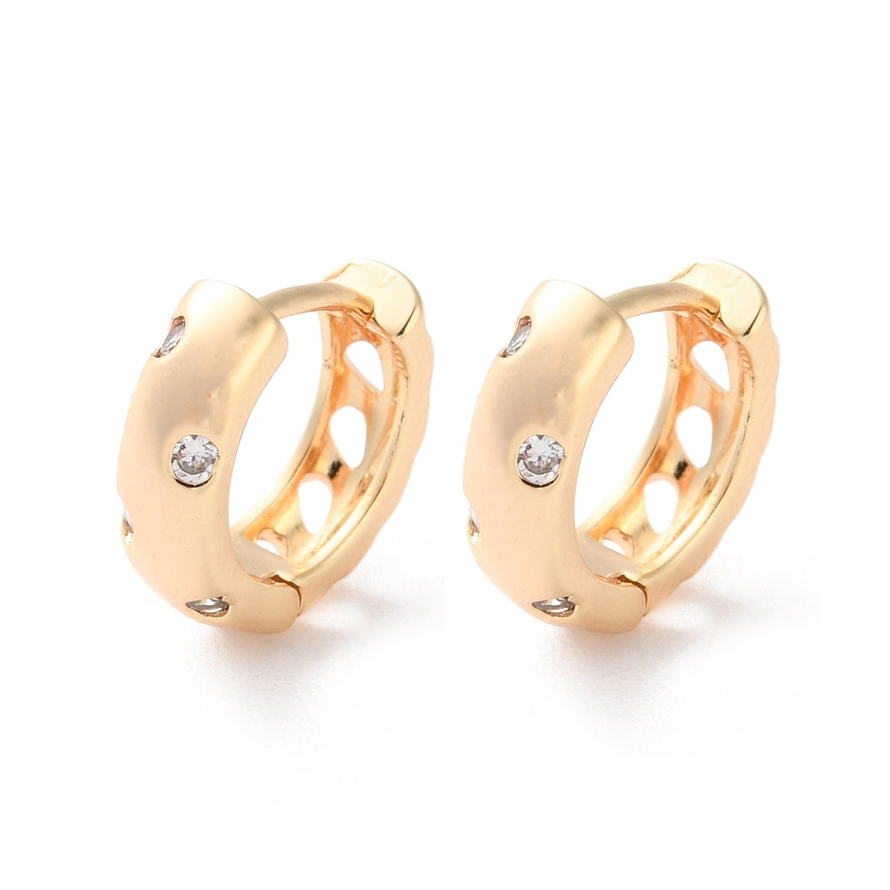 Kennedy Collective Earrings Real 18K gold plated