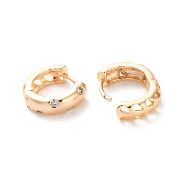 Kennedy Collective Earrings Real 18K gold plated