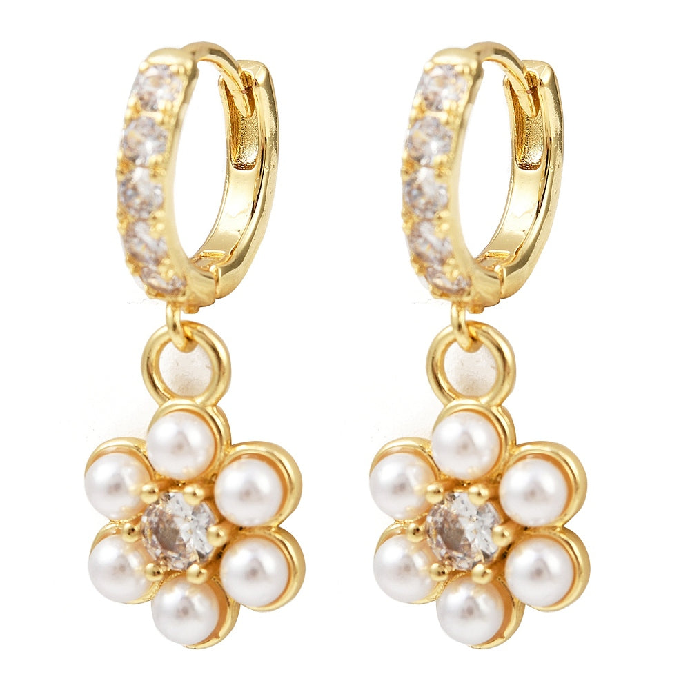 Kennedy Collective Earrings Real 18K gold plated