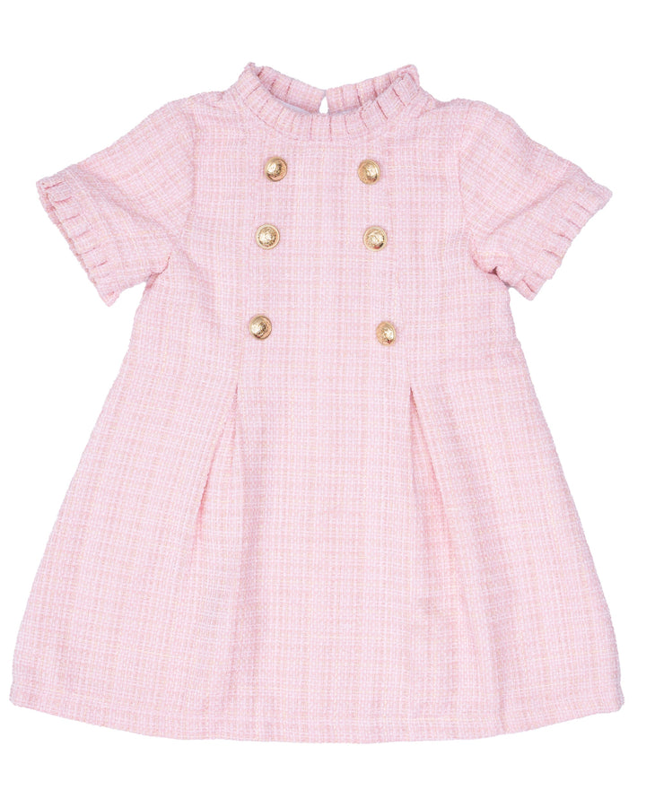 Emerson Pink Twinkle Tweed Dress