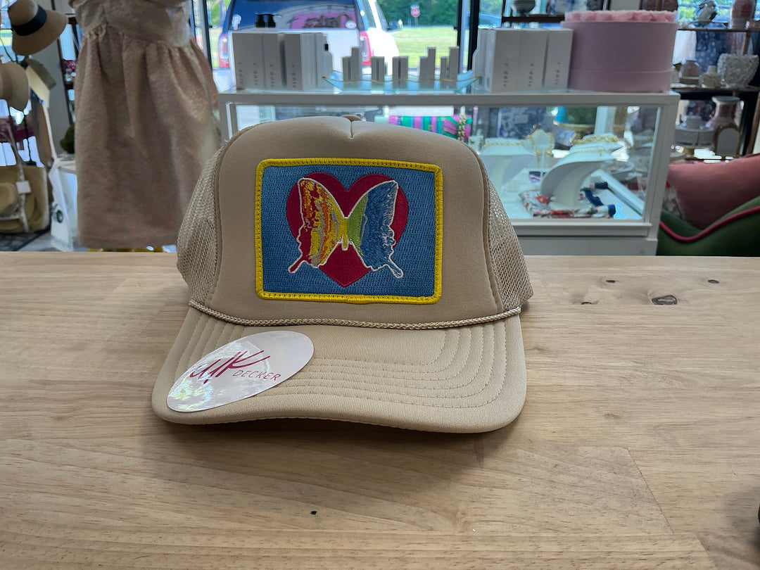 Butterfly Heart Trucker Hat