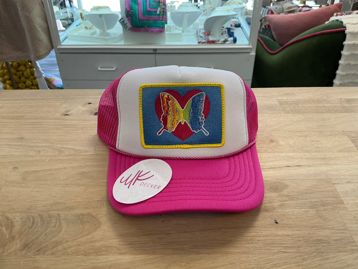 Butterfly Heart Trucker Hat