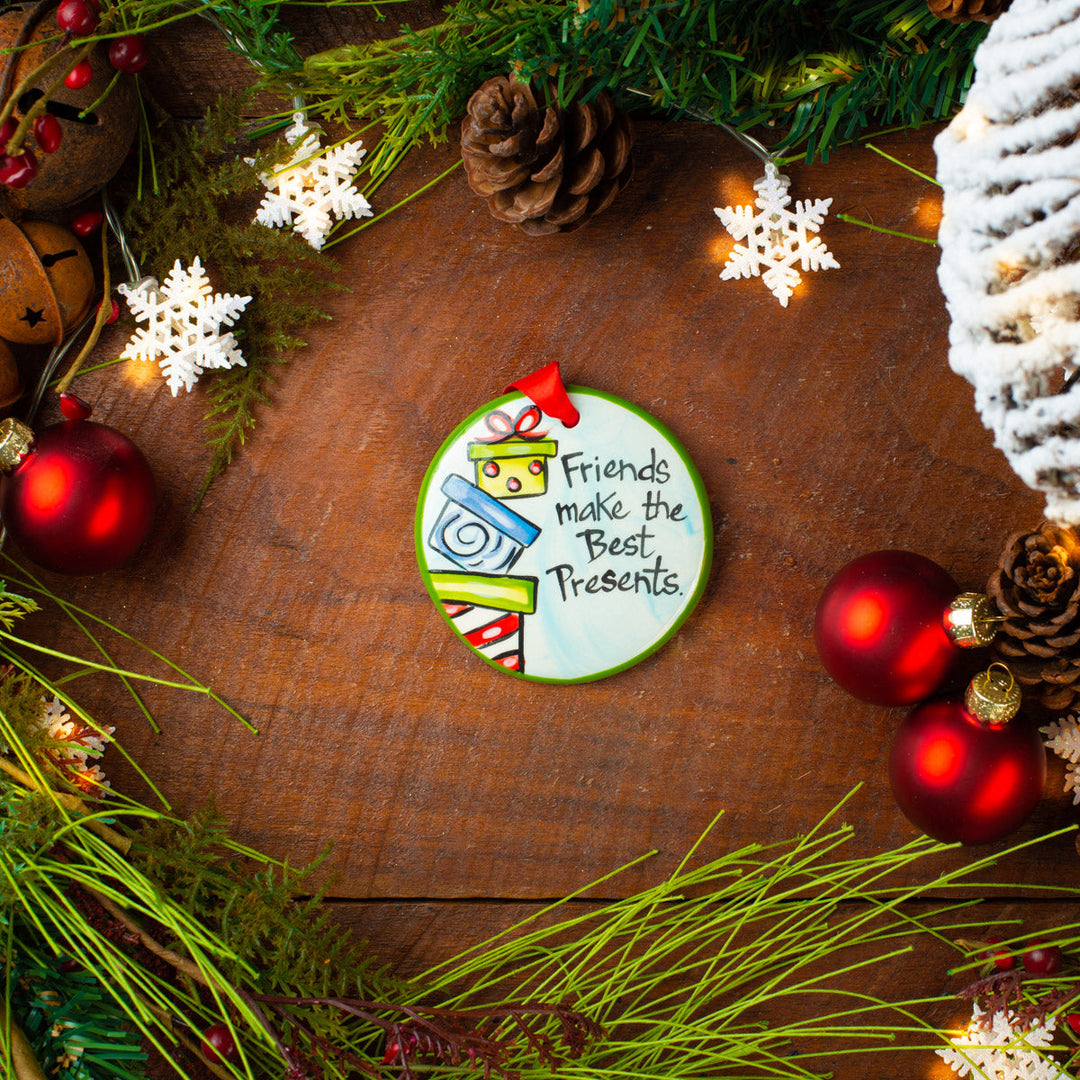 Friends Presents Flat Ornament