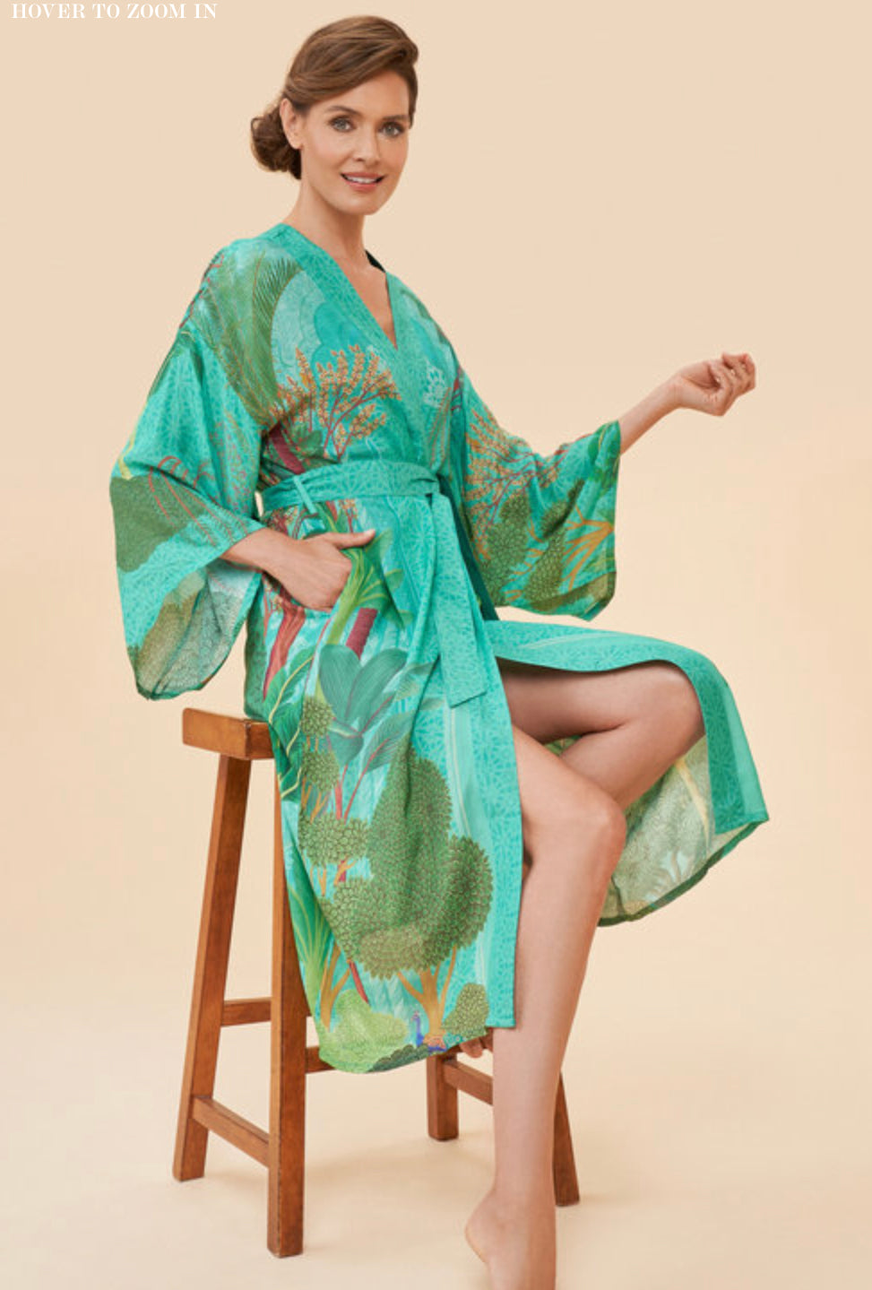 Powder Secret Paradise Kimono Gown The Oaks Apparel Co. Powder Secret Paradise Kimono Gown The Oaks Apparel Co.