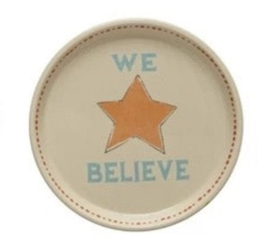 XS1353A 5" Rnd Stoneware Plate