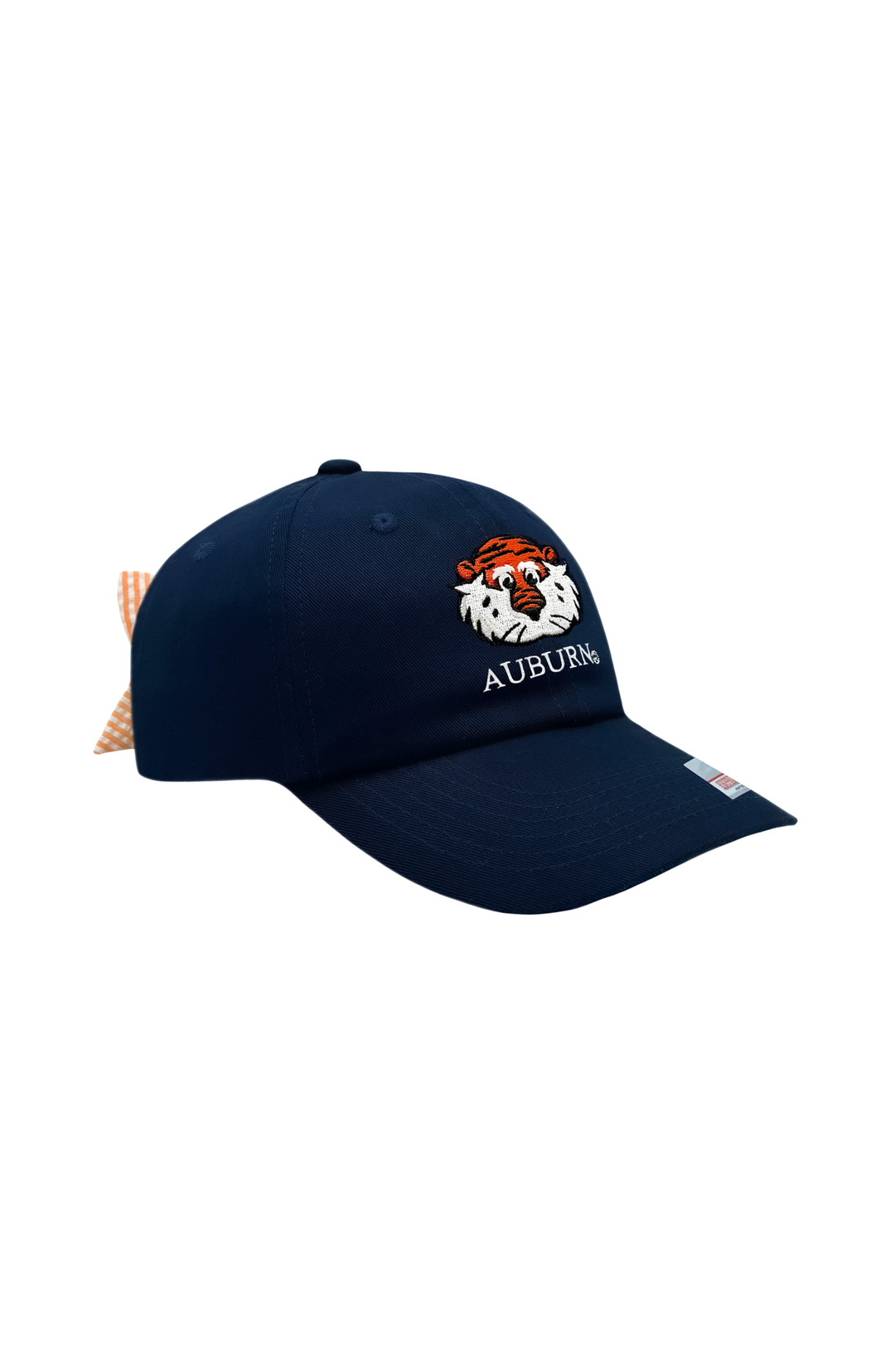 Officially Licensed Auburn Tigers Bow Baseball Hat Youth with Bow 2-7 Y