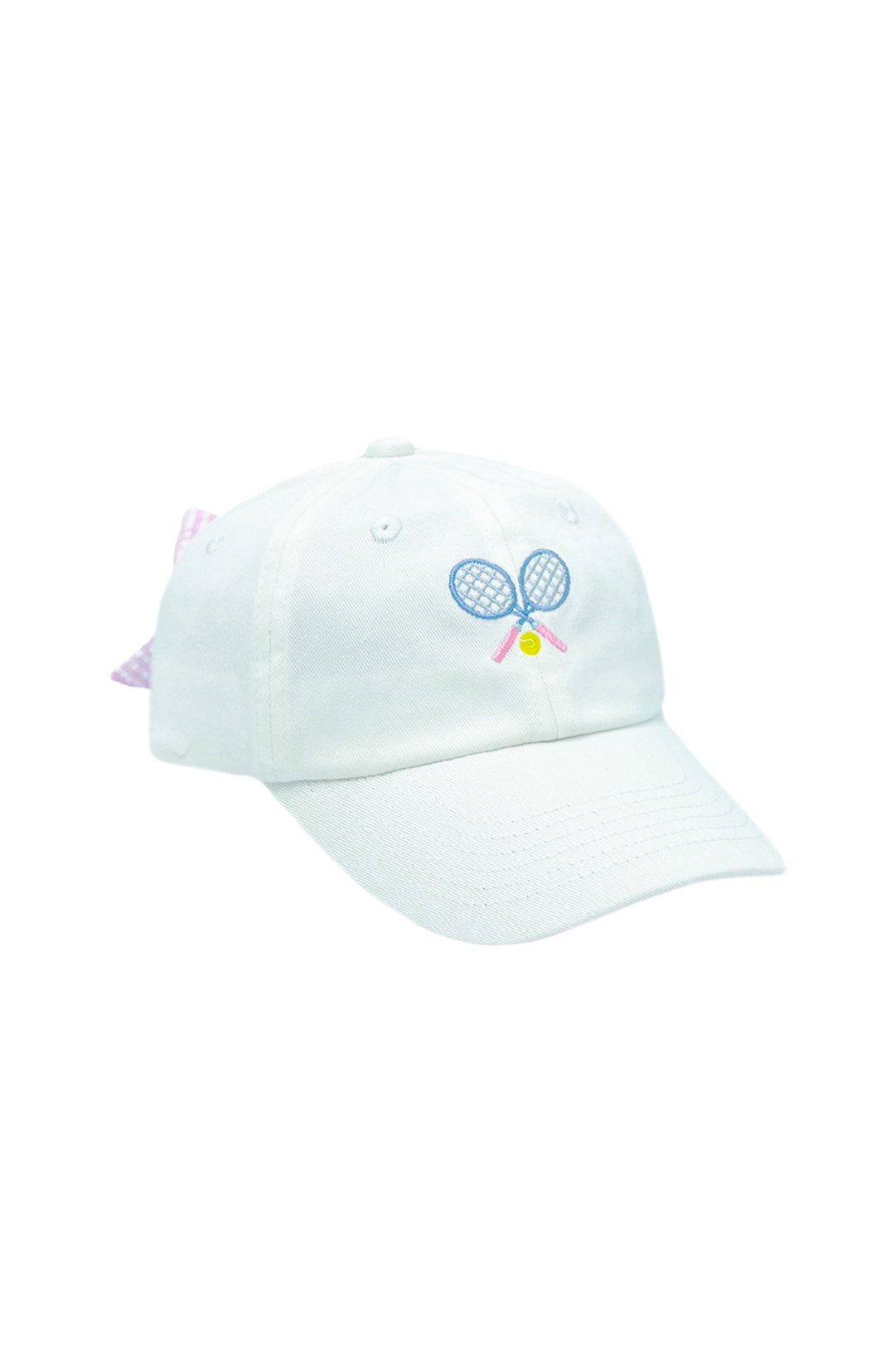 Tennis Bow Baseball hat Youth with Bow 2-8y
