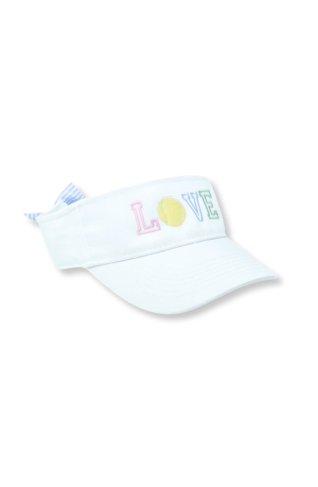 LOVE Bow Visor - Rainbow (youth)