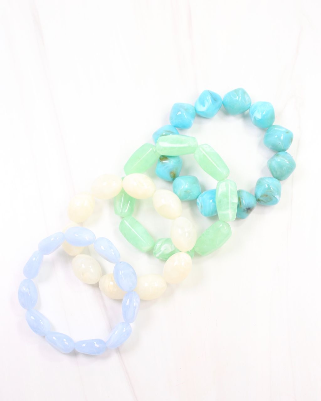 Joplin Marble Beaded Bracelet  Mint Sold  Separately