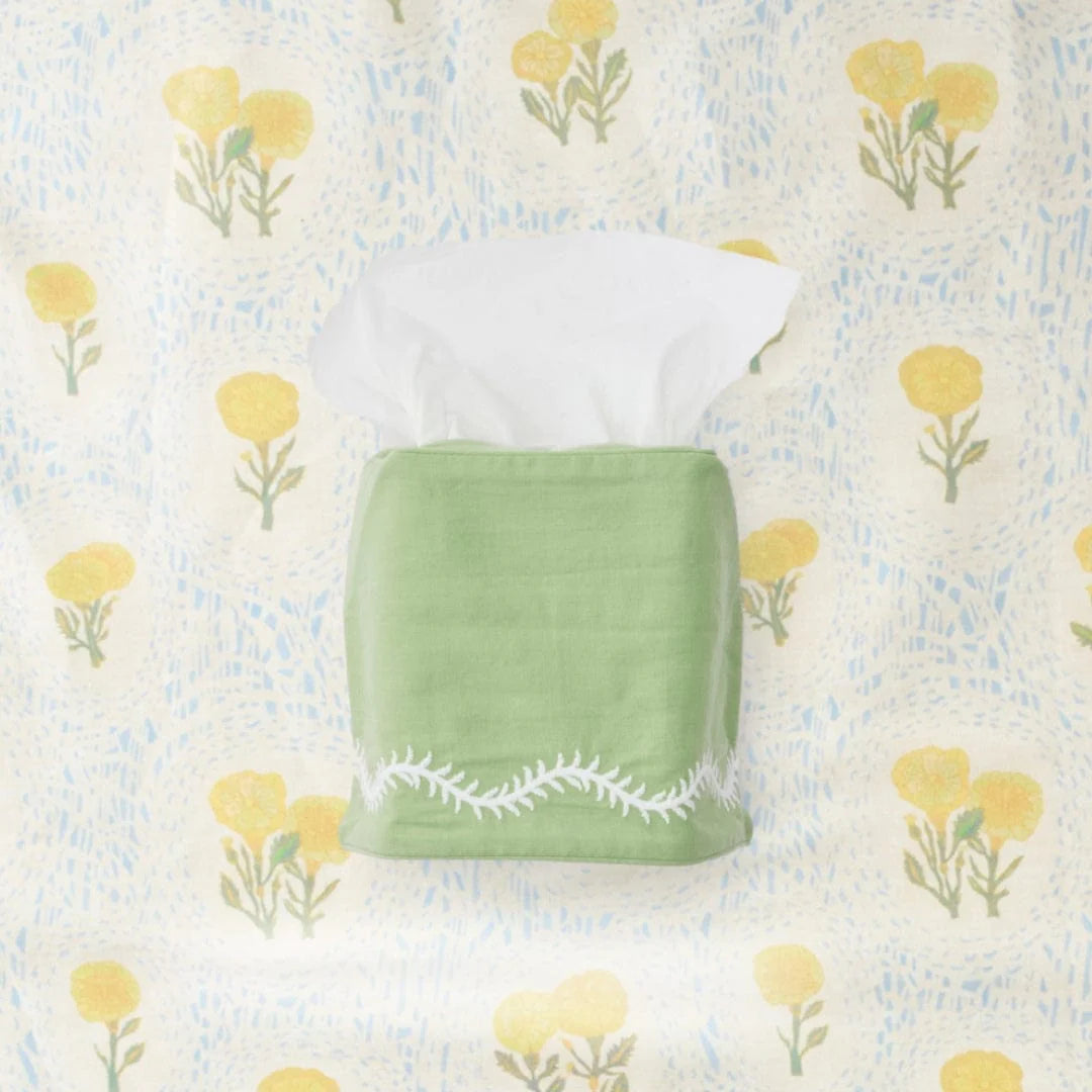 Cotton Tissue Box Cover