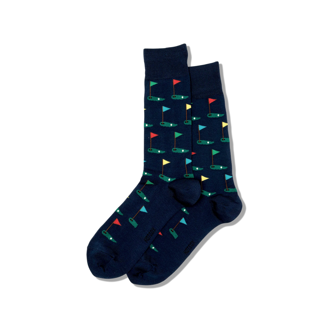 HOTSOX MEN'S GOLF CREW SOCKS