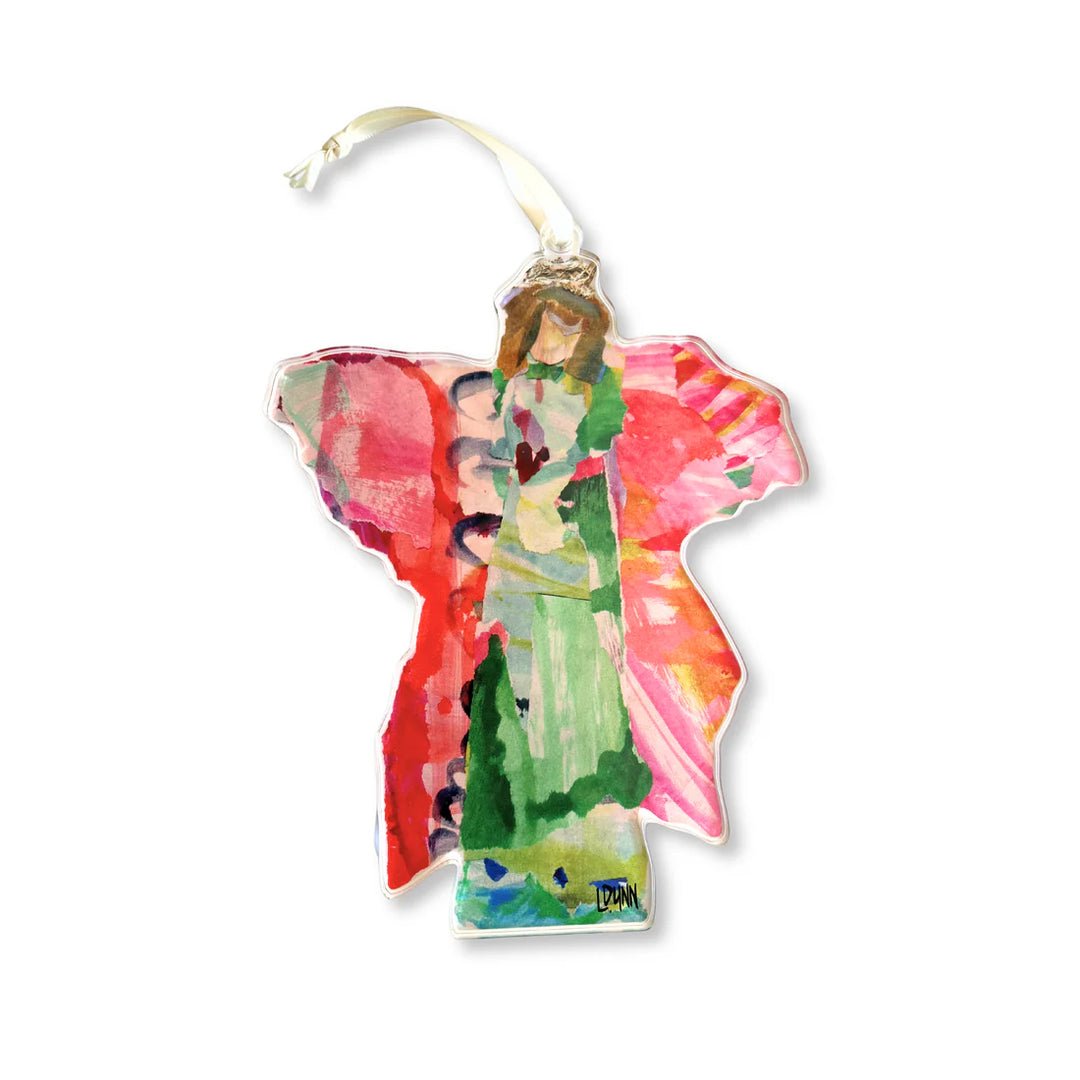 Angel Of Glory Acrylic Ornament