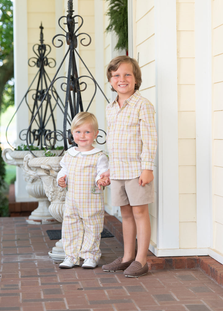William Harvest Field Plaid Oxford
