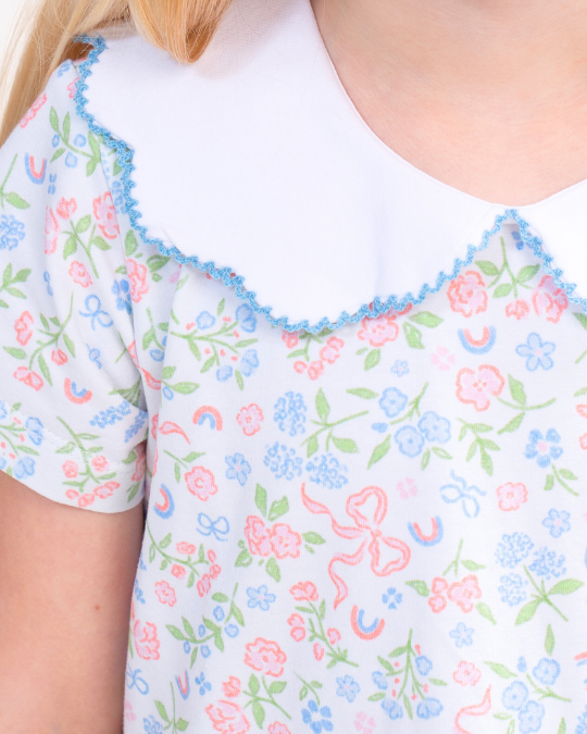 Presley Kait Ditsy Bow Dress