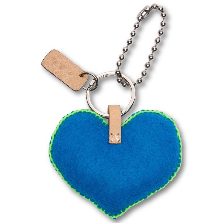Charm, Corazon Grande Turquoise