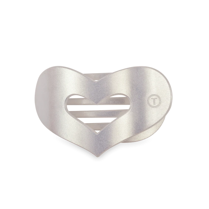 Mother of Pearl Heart Clip