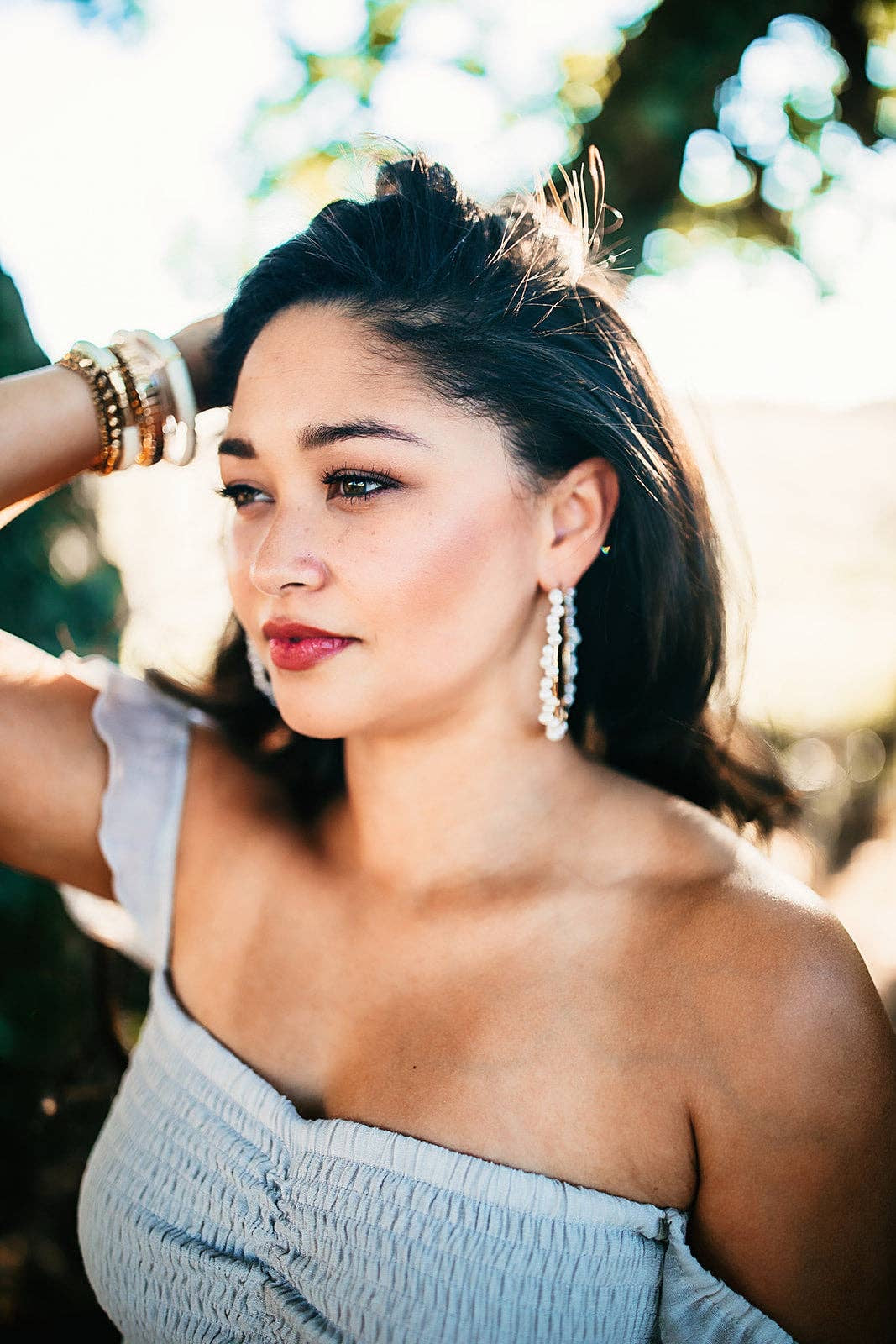 Millieb Teagan Hoop Earrings