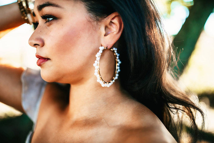 Millieb Teagan Hoop Earrings