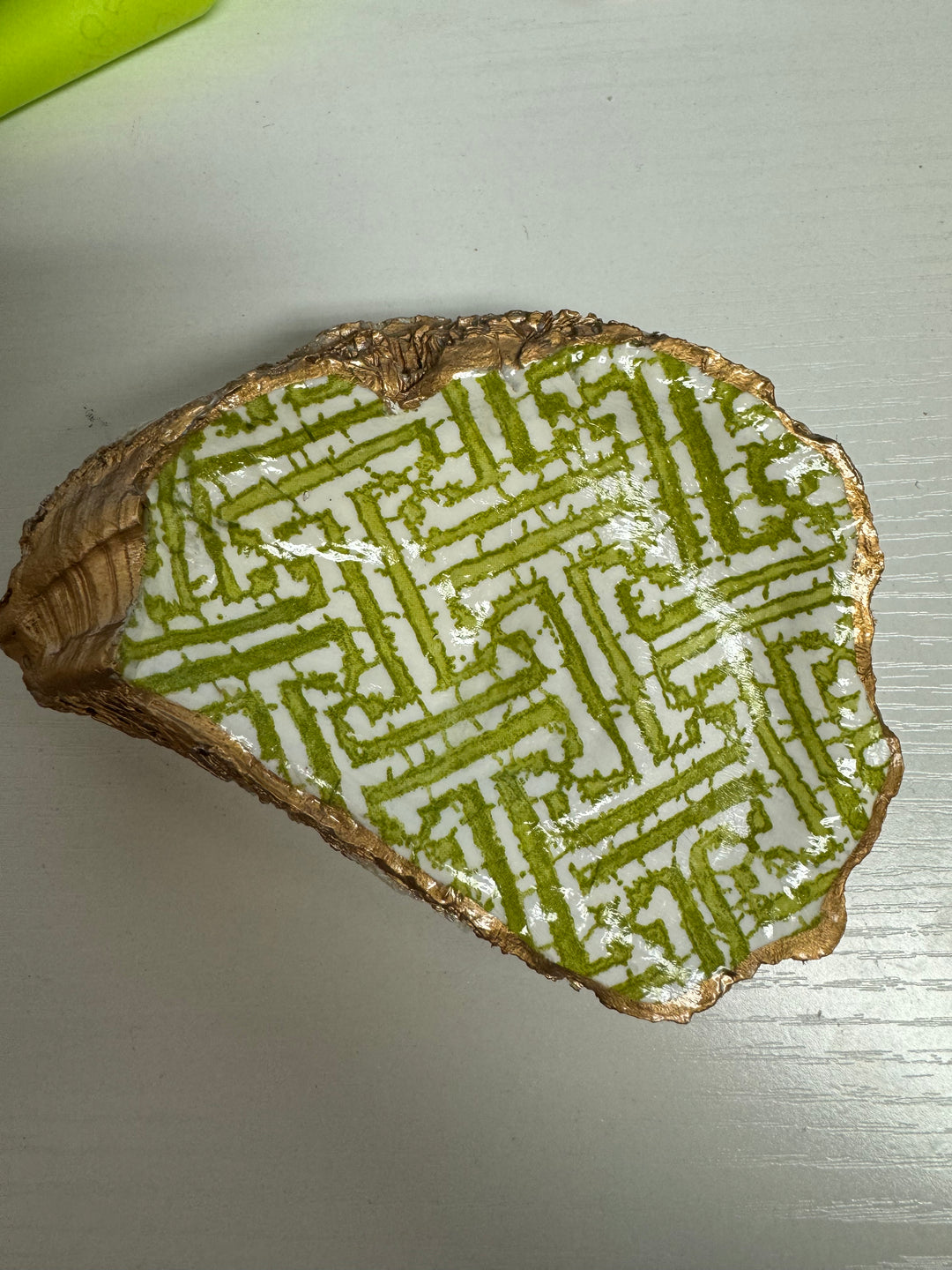 The Pearly Page: Oyster Trinket Dish